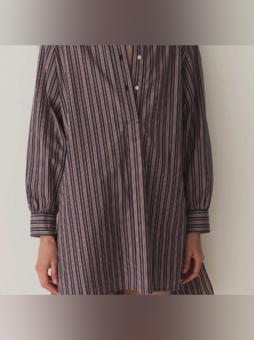 Doen Jora Dress in San Marino Stripe - Picture 7 of 7